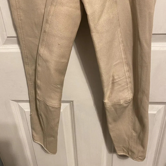 Goode Rider Beige Breeches Women Sz 24R Equestrian Pants Horse Riding Outdoors - Picture 9 of 12